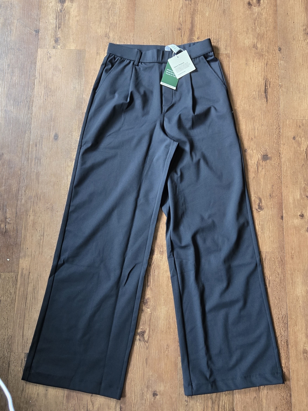 HALARA Black Wide-Leg Women's Dress Pants